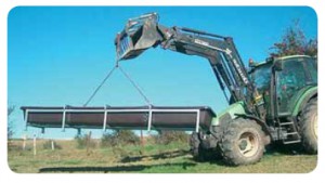 Корыта-кормушки без металлического каркаса (для заливания в бетон)