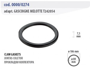 Прокладки коллектора - Gascoigne Melotte 242054