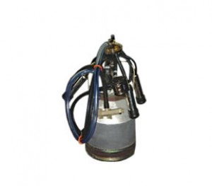 Аппарат доильный попарного доения в алюминиевое ведро