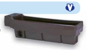 Прямоугольная поилка из очень стойкого полиэтилена PREBAC 200 R