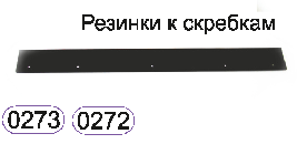 Резинки к скребкам