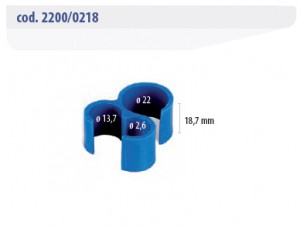Пластиковое кольцо-держатель шлангов 2200/0218