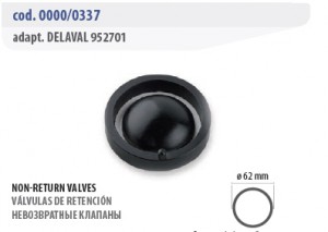 Невозвратные клапаны - Delaval 0000-0337