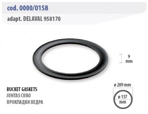 Прокладки ведра - Delaval 958170