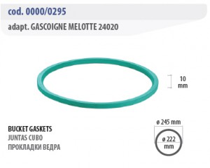 Прокладки ведра - Gascoigne Melotte 24020