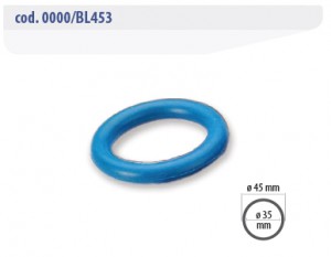 Резиновое кольцо-фиксатор 0000/BL453 (синее)