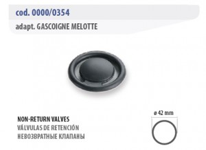 Невозвратные клапаны - Gascoigne Melotte 0000-0354
