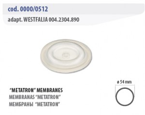 Мембраны - Westfalia 0000/0512