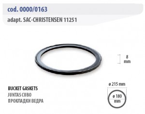 Прокладки ведра - SAC-Christensen 11251