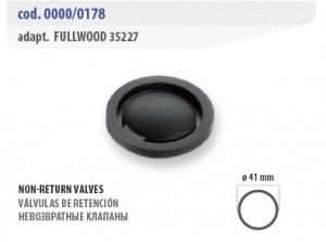 Невозвратные клапаны - FULLWOOD 0000/0178