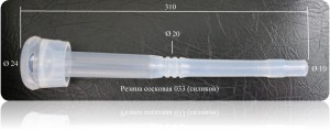 Резина сосковая 033 (силикон)