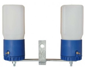 Масленка двойная для вакуумной установки G.P.V. 2200/3300 в сборе