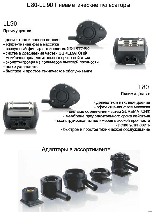 Пульсатор L80/LL90 Пульсатор L80/LL90